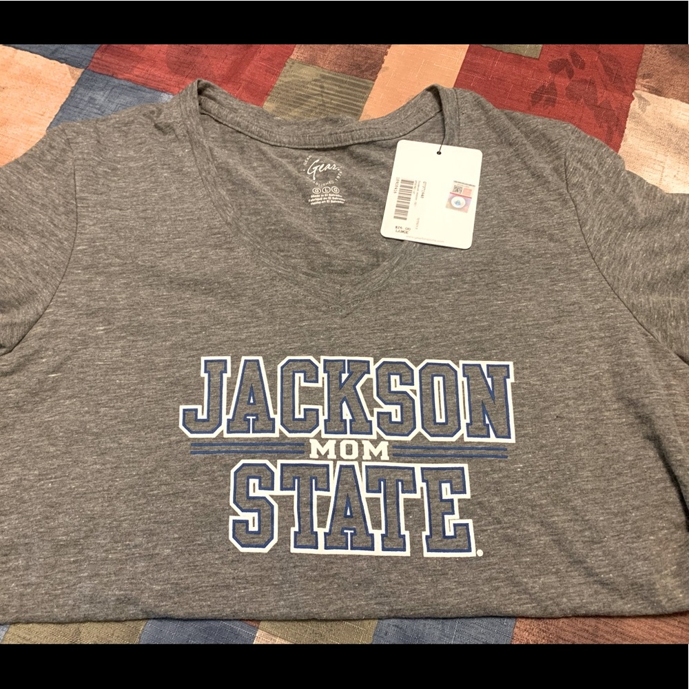 Short sleeve JSU Mom T-Shirt (Large)
